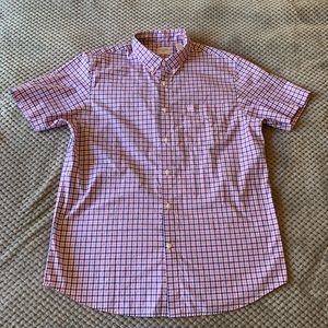 Dockers Gingham Short Sleeve Button Down